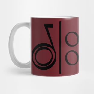 Orchestra Omaha Logo - Black Mug